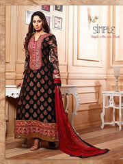 Black Georgette Salwar Suit