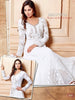 White Georgette Salwar Suit