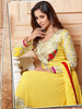 Yellow Georgette Salwar Suit